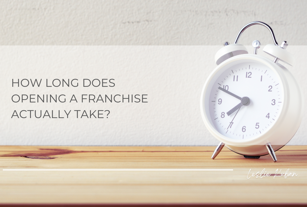 How Long Does Opening a Franchise Actually Take?